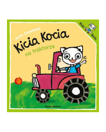 inni Książka Kicia Kocia na traktorze.