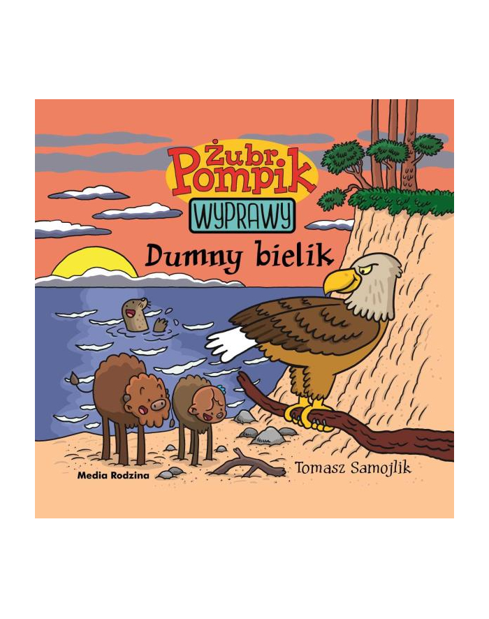 inni Książka Żubr Pompik. Wyprawy. Tom 7 Dumny bielik główny