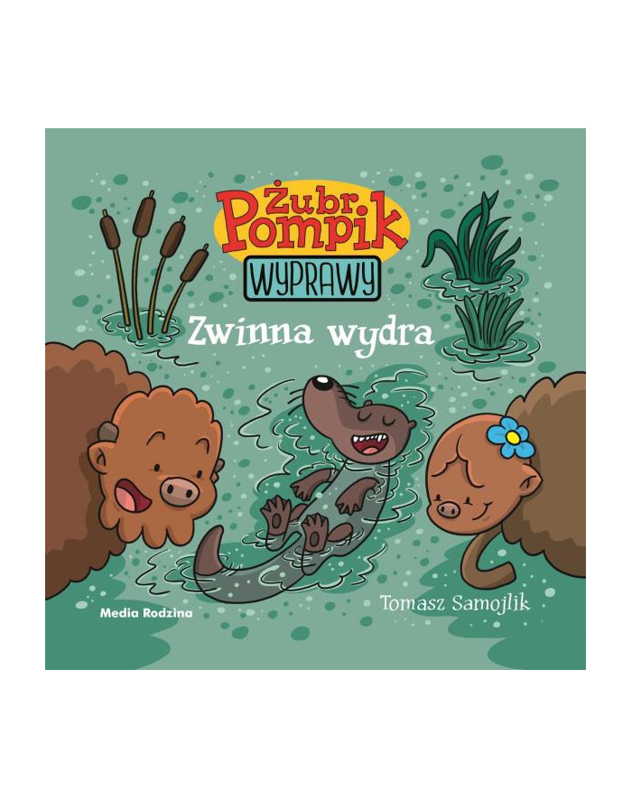 inni Książka Żubr Pompik. Wyprawy. Tom 9 Zwinna wydra główny