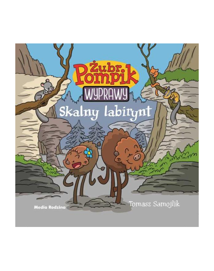 inni Książka Żubr Pompik. Wyprawy. Tom 12 Skalny olabirynt główny