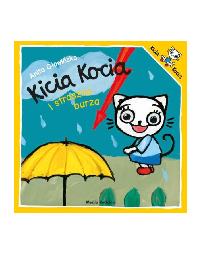 inni Książka Kicia Kocia i straszna burza. główny