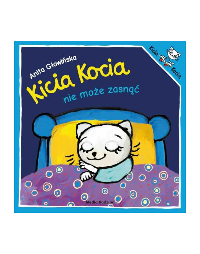 inni Książka Kicia Kocia nie może zasnąć. główny