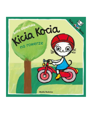 inni Książka Kicia Kocia na rowerze.