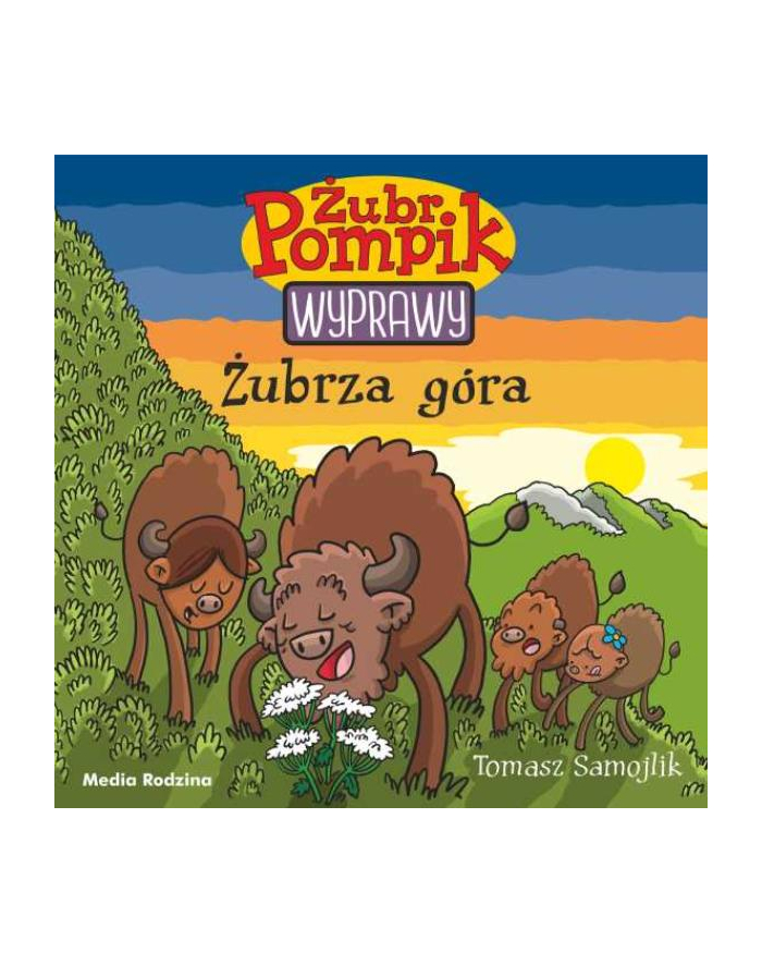 inni Książka Żubr Pompik. Wyprawy. Tom 13 Żubrza góra główny