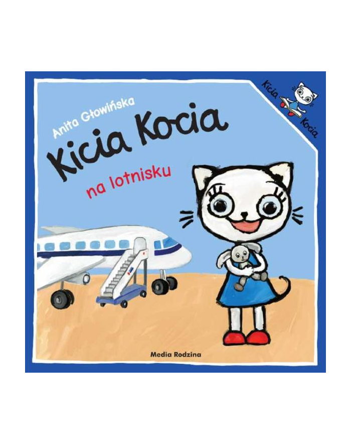 inni Książka Kicia Kocia na lotnisku. główny