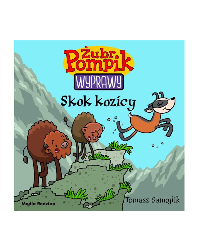 inni Książka Żubr Pompik. Wyprawy. Tom 16 Skok kozicy główny