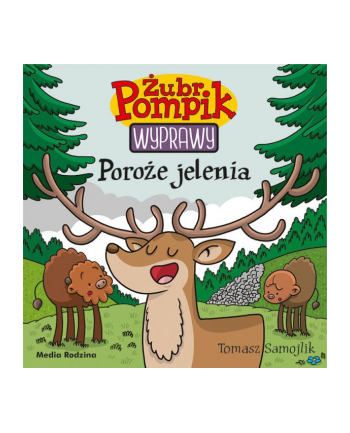 inni Książka Żubr Pompik. Wyprawy. Tom 21 Poroże jelenia