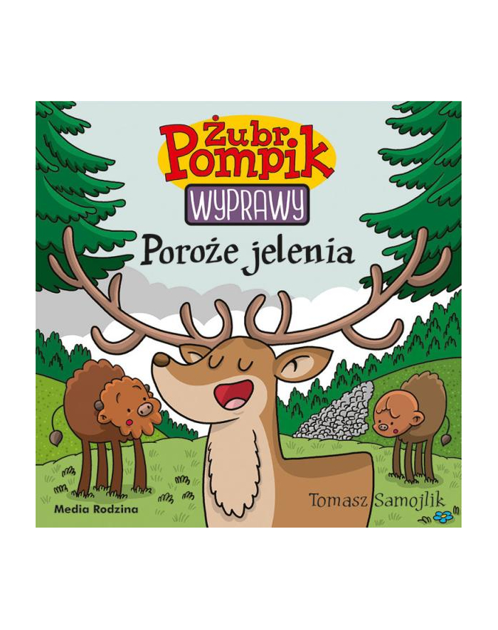 inni Książka Żubr Pompik. Wyprawy. Tom 21 Poroże jelenia główny