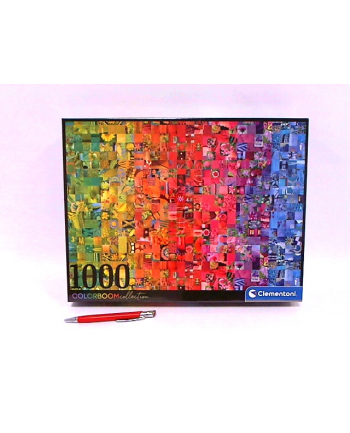 Clementoni Puzzle 1000el color boom Collage 39595