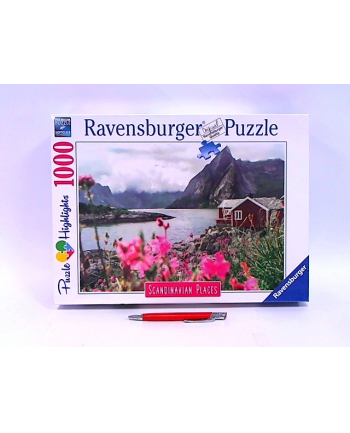 Puzzle 1000el Skandynawski domek 167401 RAVENSBURGER