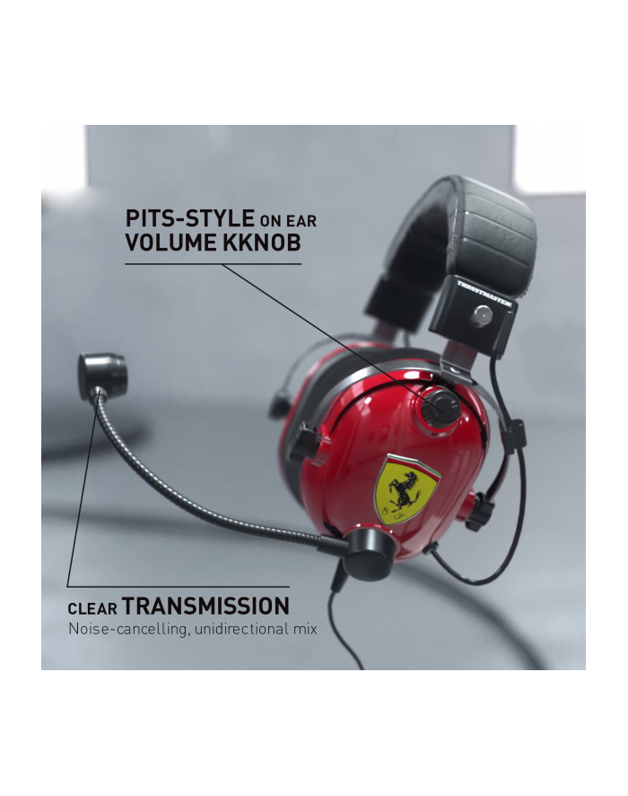 thrustmaster Słuchawki Gaming T.Racing Scuderia Ferrari DTS główny