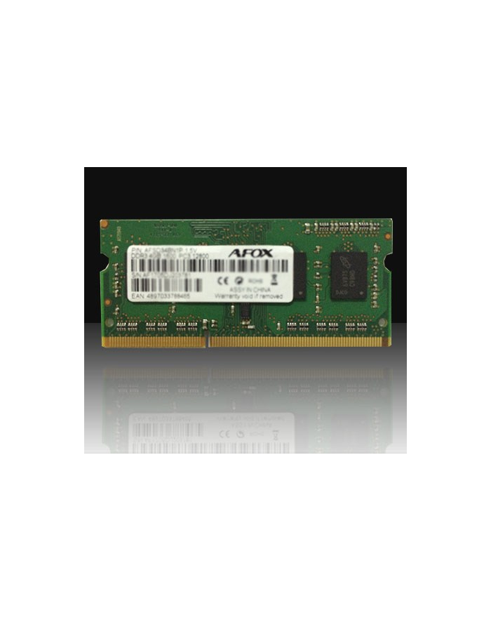 afox Pamięć SO-DIMM DDR3 8G 1333Mhz Micron Chip główny