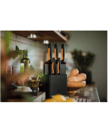 fiskars Zestaw 5 noży w bloku Functional Form 1057554