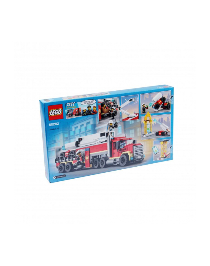 LEGO 60282 CITY Strażacka jednostka dowodzenia p3 główny