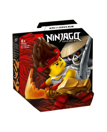 LEGO 71730 NINJAGO Epicki zestaw bojowy — Kai kontra Szkielet p6