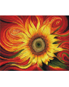 Diamentowa Mozaika Słoneczny kwiat 40x50cm PD4050149 IPICASSO - nr 1