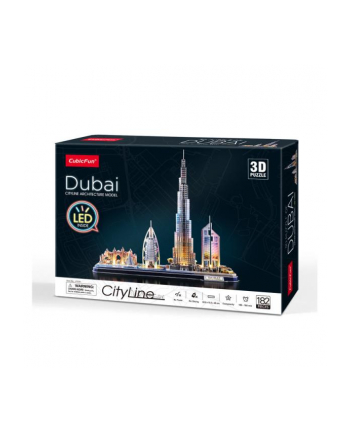 dante Puzzle 3D City Line LED Dubai 20523