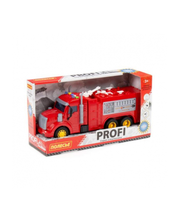 Polesie 86518 '';Profi' samochód straż pożarna z napędem, światło, dźwięk w pudełku
