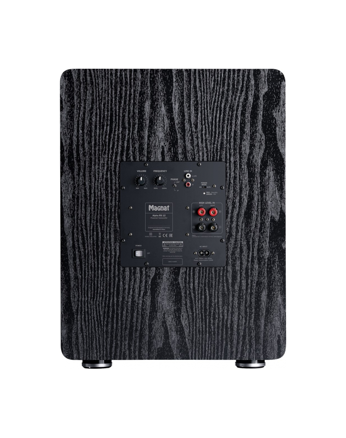 magnat Subwoofer Alpha RS 12 czarny główny