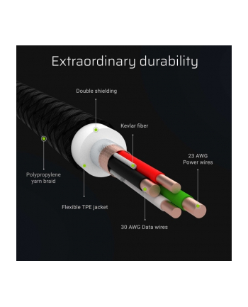 green cell Kabel 3x GC Ray USB Lightning 120cm