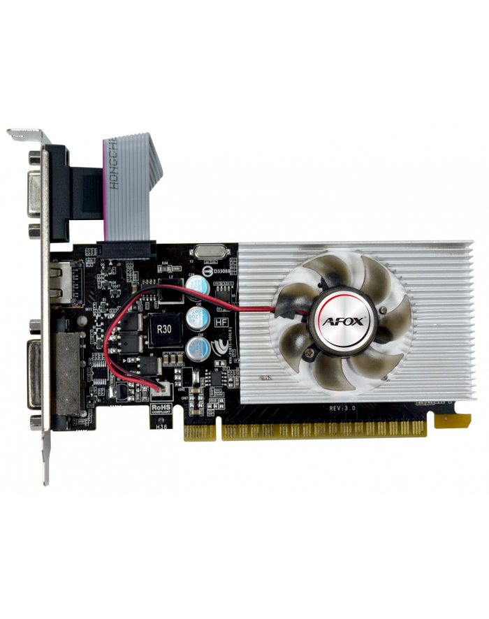 afox Karta graficzna - Geforce GT220 1GB DDR3 64Bit DVI HDMI VGA LP główny