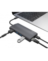 natec Multi Port Fowler 2 USB-C PD, 3x USB 3.0, HDMI 4K, RJ45, USB-C,  SD, micro SD - nr 4