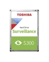 toshiba europe TOSHIBA S300 Video Surveillance HDD 6TB 3.5inch 5400rpm 256MB 24/7 SMR Warr 3yr BULK - nr 31
