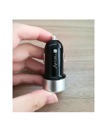 TECHLY Samochodowa Ładowarka 2x USB 5V 4.8A 24W