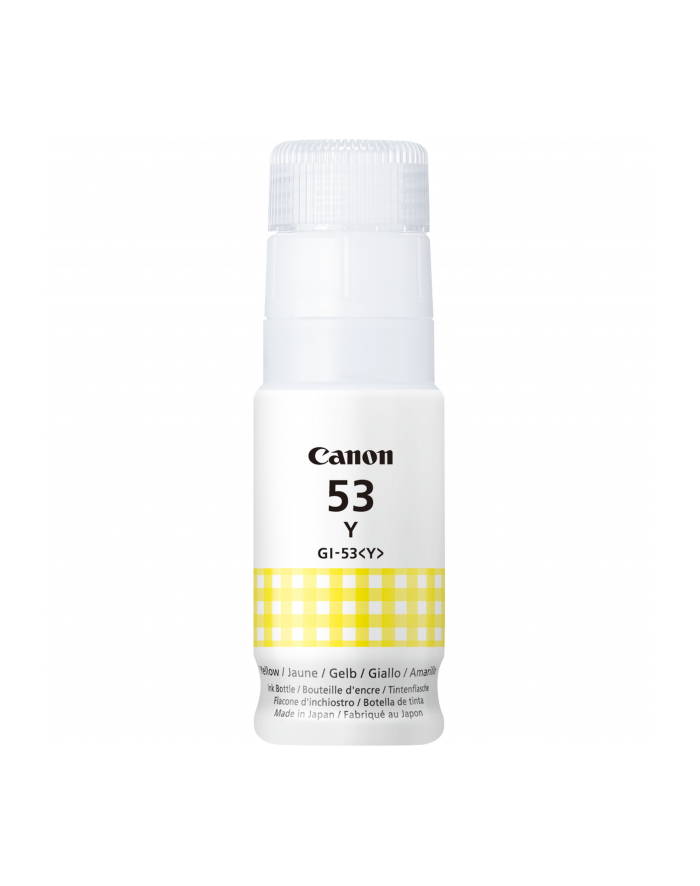 CANON GI-53 Y (wersja europejska)R Yellow Ink Bottle główny