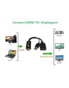 TECHLY Adapter HDMI z Zasilaniem USB na DisplayPort 4K 30Hz - nr 19