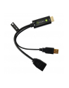 TECHLY Adapter HDMI z Zasilaniem USB na DisplayPort 4K 30Hz - nr 24