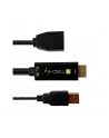 TECHLY Adapter HDMI z Zasilaniem USB na DisplayPort 4K 30Hz - nr 3