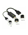 TECHLY Adapter HDMI z Zasilaniem USB na DisplayPort 4K 30Hz - nr 6