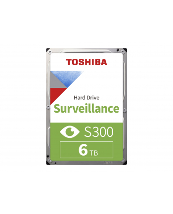 toshiba europe TOSHIBA S300 Video Surveillance HDD 6TB 3.5inch 5400rpm 256MB 24/7 SMR Warr 3yr BULK nr 1