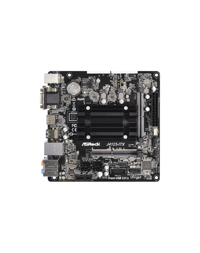 ASROCK J4125-ITX Intel Celeron J4125 DDR4 2xSATA 1xM.2 mITX MB główny