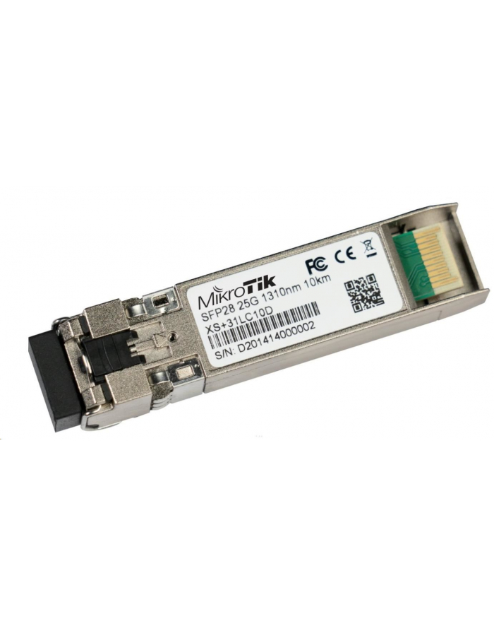 MIKROTIK XS+31LC10D Module SFP/SFP+/SFP28 1/10/25Gb/s SM 10km 1310nm główny