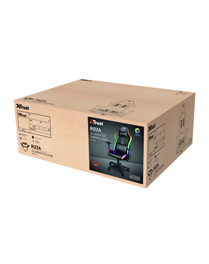 TRUST GXT716 RIZZA RGB LED CHAIR główny
