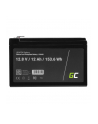GREEN CELL battery Lithium-iron-phosphate LiFePO4 12V 12.8V 12Ah - nr 6
