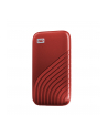 Western Digital SSD 500GB My Passport red U3.1 WES - nr 1