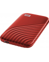 Western Digital SSD 500GB My Passport red U3.1 WES - nr 9
