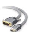 goobay DVI-D / HDMI gold-plated 1m - DVI-D ST> HDMI St - nr 1