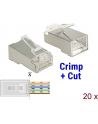 DeLOCK RJ45 crimp + cut plug Cat.6 STP - nr 11