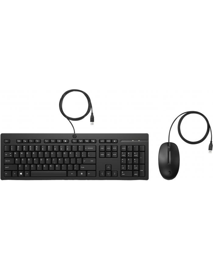 hp inc. HP 225 Wired Mouse and Keyboard Combo ((wersja europejska)) główny