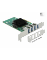 DeLOCK DeLOCK PCIe x4>4x ext. USB 3.0 Quad C.LP - nr 10