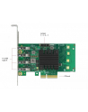 DeLOCK DeLOCK PCIe x4>4x ext. USB 3.0 Quad C.LP - nr 9