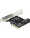 DeLOCK PCIe 5P SATA x4 LP 90498 - nr 6