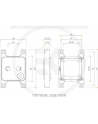 EKWB Quantum Magnitude D-RGB AM4 Ni + Pl - 3831109819265 - nr 3