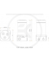 EKWB EK-Quantum Kinetic TBE 160 DDC Body D-RGB - Plexi, expansion tank - nr 5