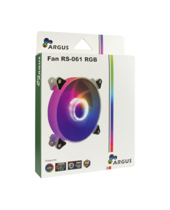 Inter-Tech ARGUS RS-061 RGB 120x120x25 - 88885531