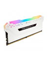 Corsair DDR4 32GB 3200- CL -16 Vengeance RGB PRO Kolor: BIAŁY Dual Kit - nr 20